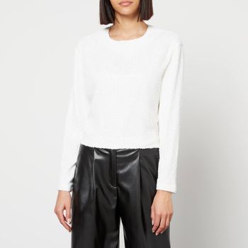 In The Mood For Love Di Paolo Sequinned Mesh Top - M