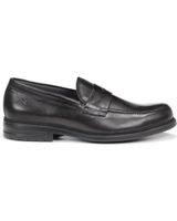 de fluchos simon 8721 zapatos sin cordones de piel para hombre negro