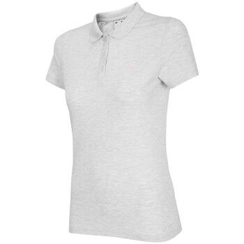 4F Polo NOSH4 TSD007 Biały Melanż para mujer
