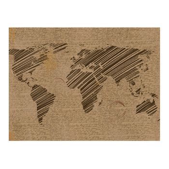 Papel Pintado 3d - Apuntes De Viaje (350x270 Cm)