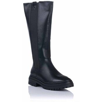 Angela D Botas Bota alta con elástico para mujer
