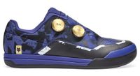 fox union boa goldstone edicion limitada negro morado zapatillas mtb pedal plano hombre