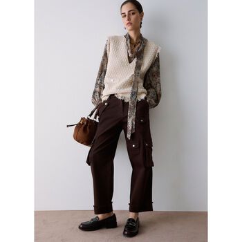 Liu Jo Pantalones Pantalones worker con bolsillos para mujer