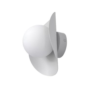 Aplique de pared onivia m gris