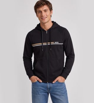 BOSS para hombre. 50554785 Sudadera Authentic negro (XL), Casual, Deportivo, Algodón