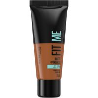 maybelline fit me matte and poreless foundation 30ml various shades - 356 warm coconut