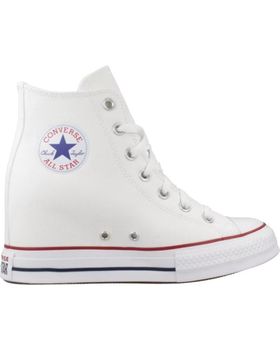de CONVERSE ZAPATILLAS MUJER MODELO CHUCK TAYLOR ALL STAR WEDGE PLATFORM WHTRED