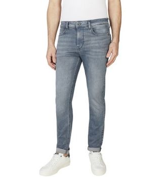 Pepe Jeans para hombre. PM207387UM3 Jeans en fit skinny Finsbury gris (34/32), Casual, Algodón, Denim