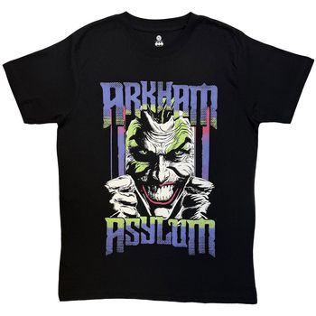 Dc Comics Camiseta Arkham Asylum para hombre