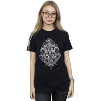 harry potter camiseta hogwarts draco dormiens para mujer