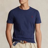 polo ralph lauren custom cotton-jersey t-shirt - s