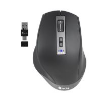 ngs blur-rb raton wireless laser multidispositivo negro