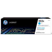 hp 203x cyan original high capacity toner cartridge cf541x
