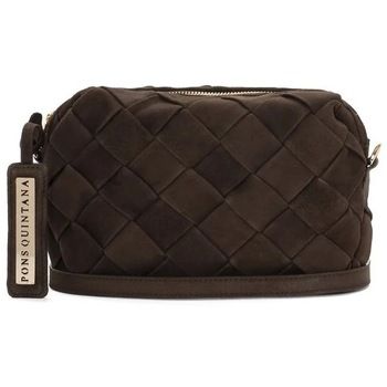 Pons Quintana Bolso Bolso Trenzado Suede para mujer