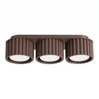 plafone marron aluminio alt 8 cm