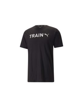 Camiseta de Fitness Puma Graphic Tr Hombre Black