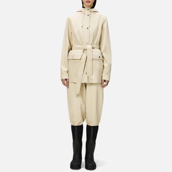 Rains Curve Matte Shell Jacket - S