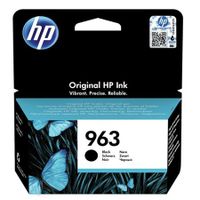 hp 963 black original standard capacity ink cartridge 3ja26ae