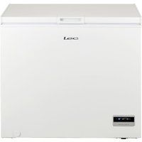 lec cf200l chest freezer - white white