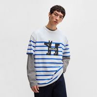 hugo camiseta blanca 50530330-100