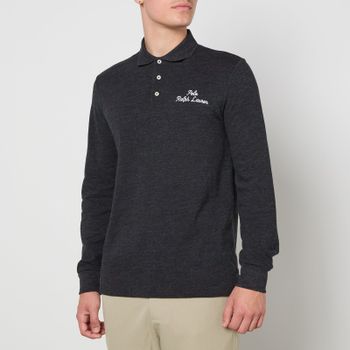 Polo Ralph Lauren Cotton-Piqué Chain-Stitch Polo Shirt - M