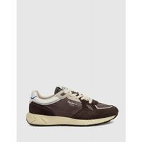 pepe jeans zapatillas zapatilla marlon vibe marron para hombre