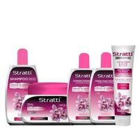 pack mantenimiento stratti orquidea  keratina 5 productos