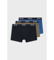 boss para hombre 50554693 set 3 boxers power negro verde azul s homewear multicolor algodon