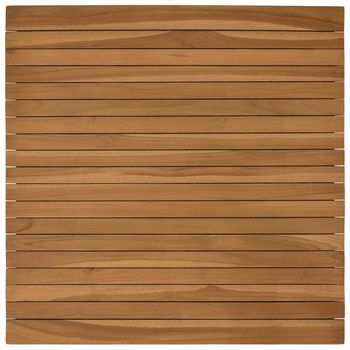 Encimera 70 X 70 X 3,5 Cm Cuadrado Madera De Teca Maciza Vidaxl