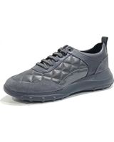 de geox sneakers de cordoneras de piel y sintetico con suela de go grey