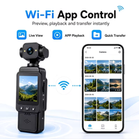 camara de accion ligera 4 en 1    1080p 360    lente giratoria estabilizacion para vlog y ciclismo