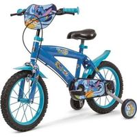 toimsa stitch bicicleta infantil 14 pulgadas azul
