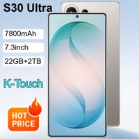 telefono inteligente k-touch para s30 ultra 5g pantalla completa de 73 pulgadas bateria de 7800mah 22gb ram 2tb rom face id camara de 48mp 5g doble sim desbloqueado android 15 con radio fm