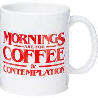 taza stranger things morning coffee  contemplation 315 mls