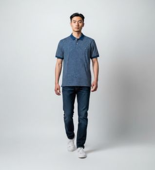 Tommy Hilfiger para hombre. MW0MW42776 Polo Seasonal azul (XL), Casual, Algodón, Manga corta