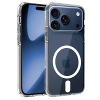 cool funda magnetica transparente para iphone 17 pro max