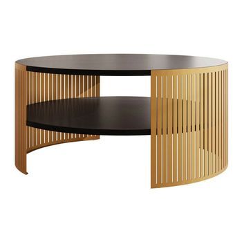Mesa De Centro Oswego 121, Diámetro: 750, Aglomerado Laminado, Redonda