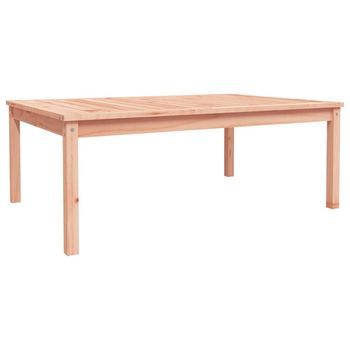 Mesa De Jardín | Mesa De Exterior Madera Maciza Abeto De Douglas 121x82,5x45 Cm