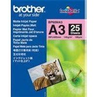 brother bp60ma3 inkjet paper papel para impresora de inyeccion de tinta a3 297x420 mm mate blanco