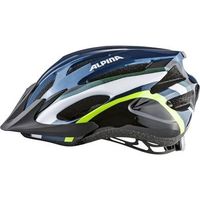alpina mtb17 casco de bicicleta talla 54-58 azul oscuro neon