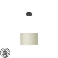 abrila colgante pantalla canizo modelo moda blanco 30 cm