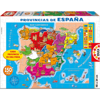 educa - puzzle 150 piezas provincias de espana 14870