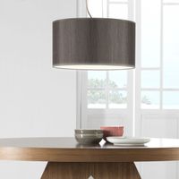 lampara de techo tamil gris
