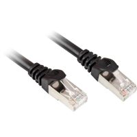 cable de parche rj45 cat6 sftp sharkoon 15 m negro