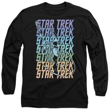 Star Trek Camiseta manga larga Enterprise para hombre