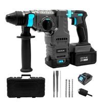martillo percutor sds plus colossus 8000 shockabsorber killer 3j de impacto bateria nex21 motor brushless cecotec