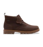clarks para hombre 26183273 botines de piel berhill mid gtx marron 44 plano 1 a 3cm cordones casual