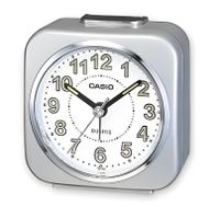despertador analogico casio tq-141-8ef color gris