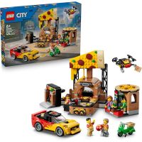 lego city experiencia de reparto de pizza con vehiculos 60496 494 piezas