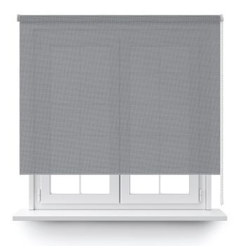 Estor Enrollable Screen Basic 5% Negro Gris 190x200cm.